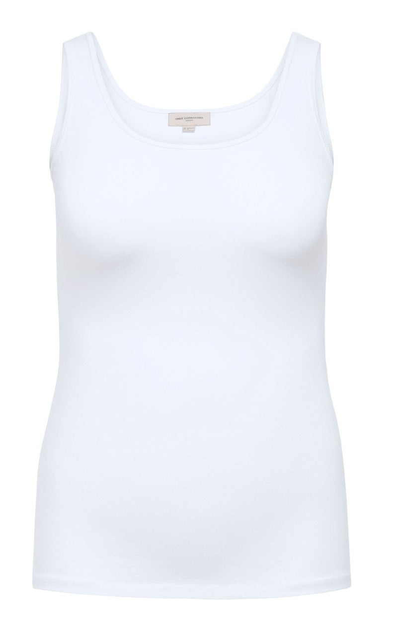 Korte Tank Top  Cartime Wit t/m 54