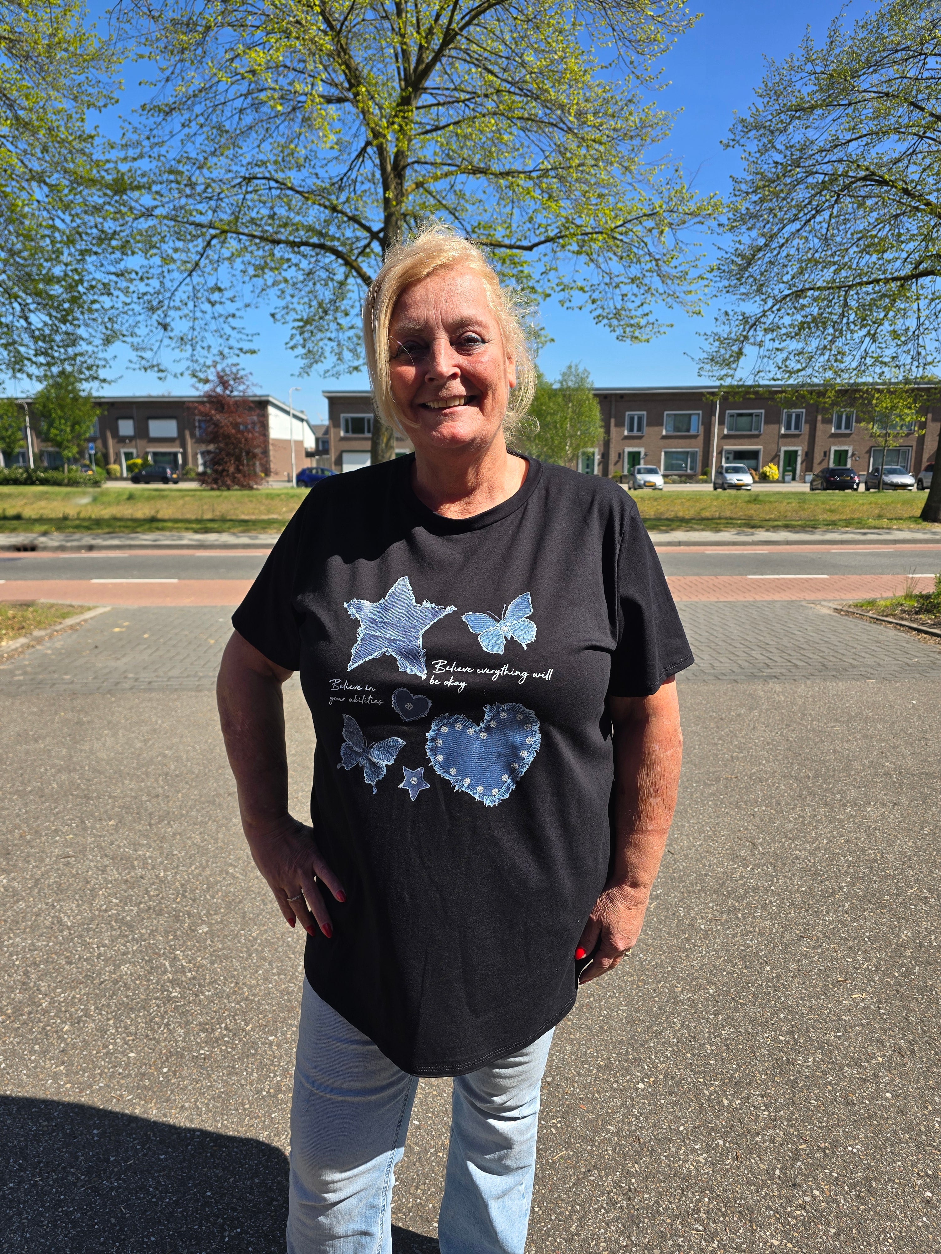Shirt Star Zwart t/m 48