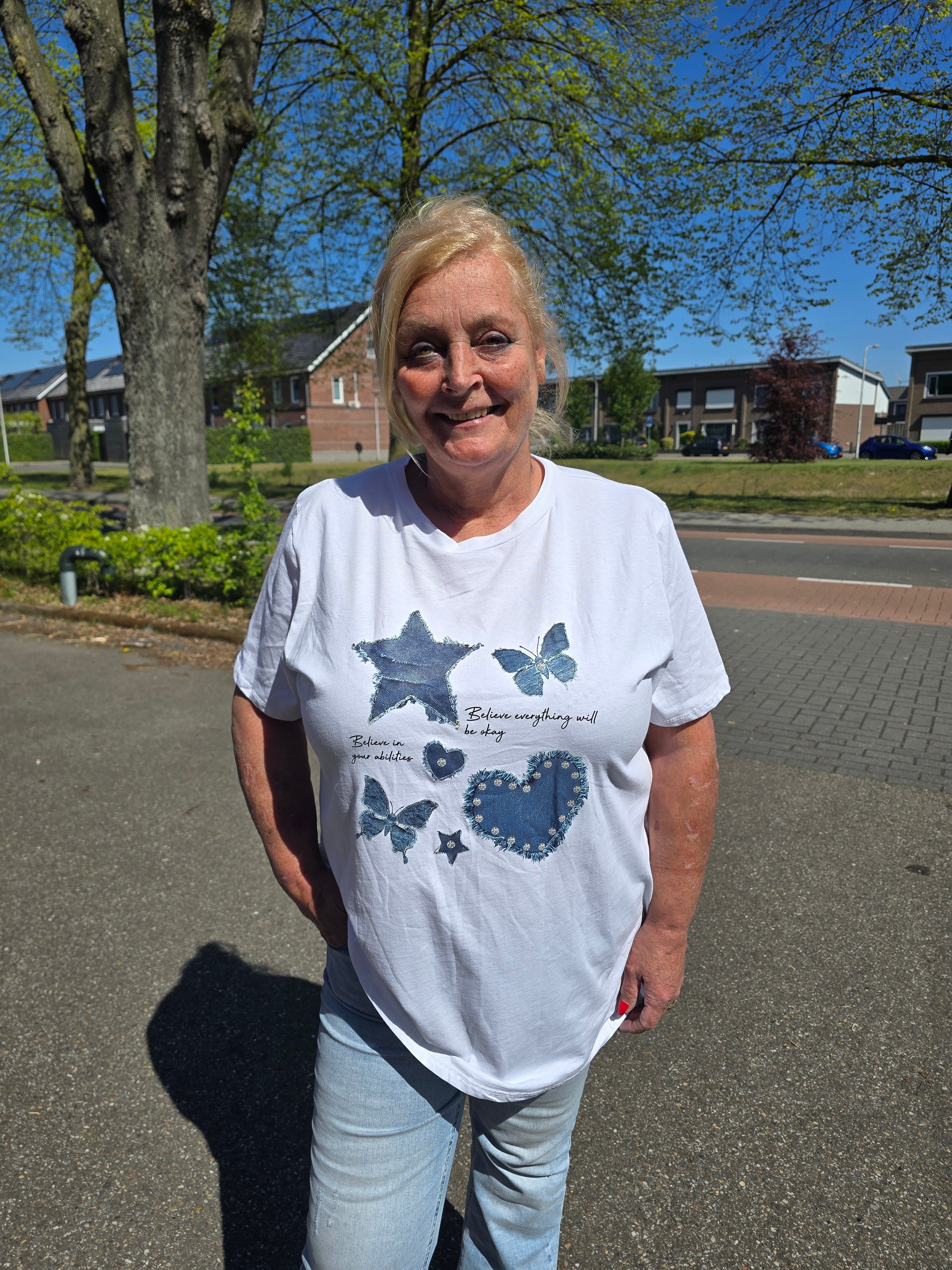 Shirt Star Wit  t/m 48