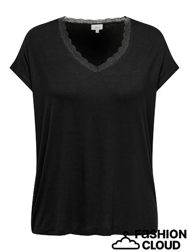 Shirt Carlacey Black/Lace