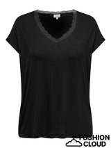 Shirt Carlacey Black/Lace
