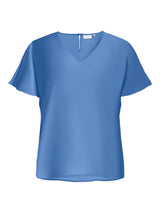 Shirt korte mouw Carmetta V-neck Provence