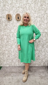 A- Shape Dress Carcaia Island green