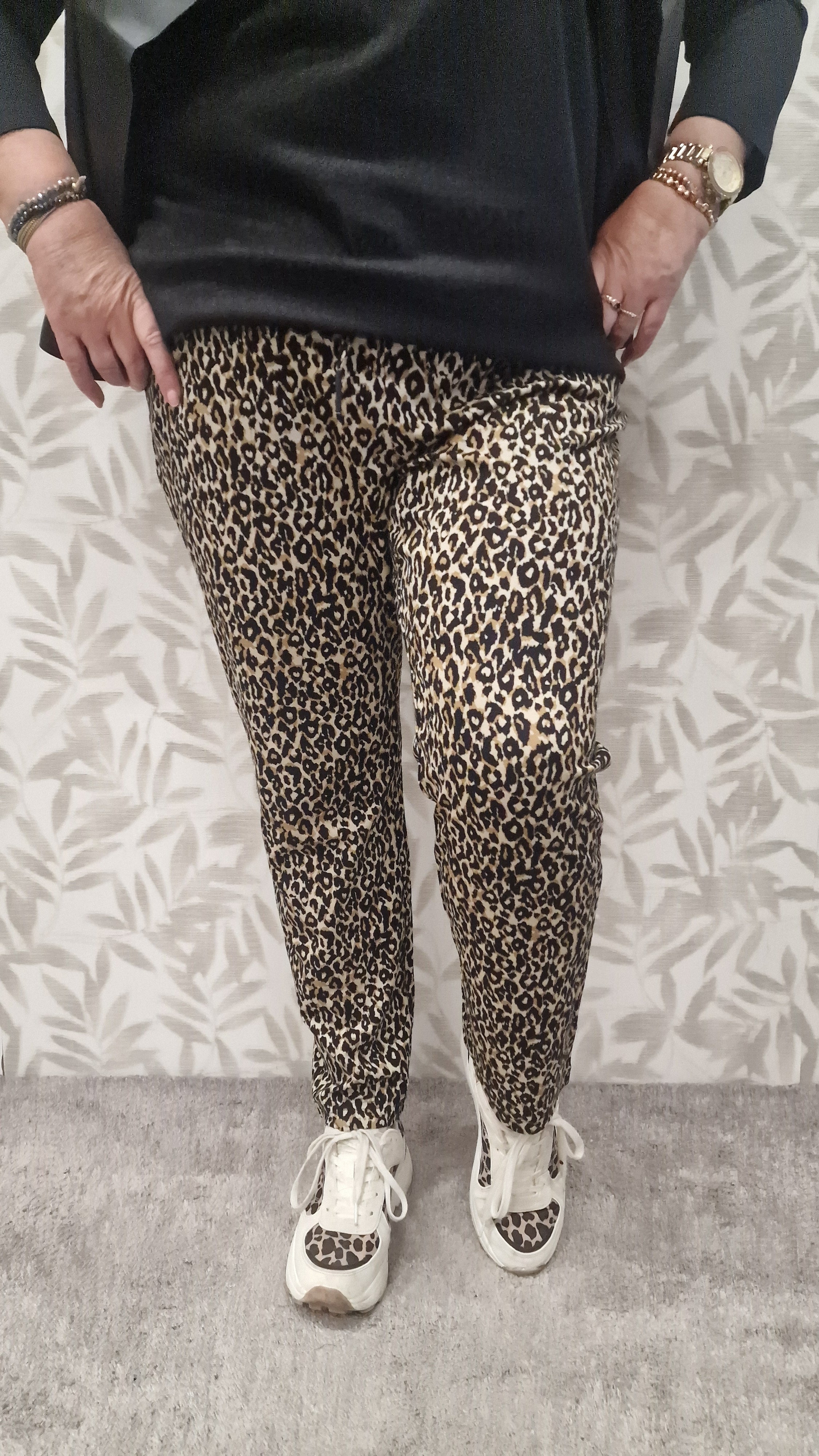 Broek Cargoldtrash Print leopard