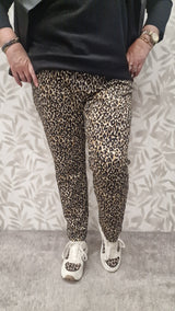 Broek Cargoldtrash Print leopard