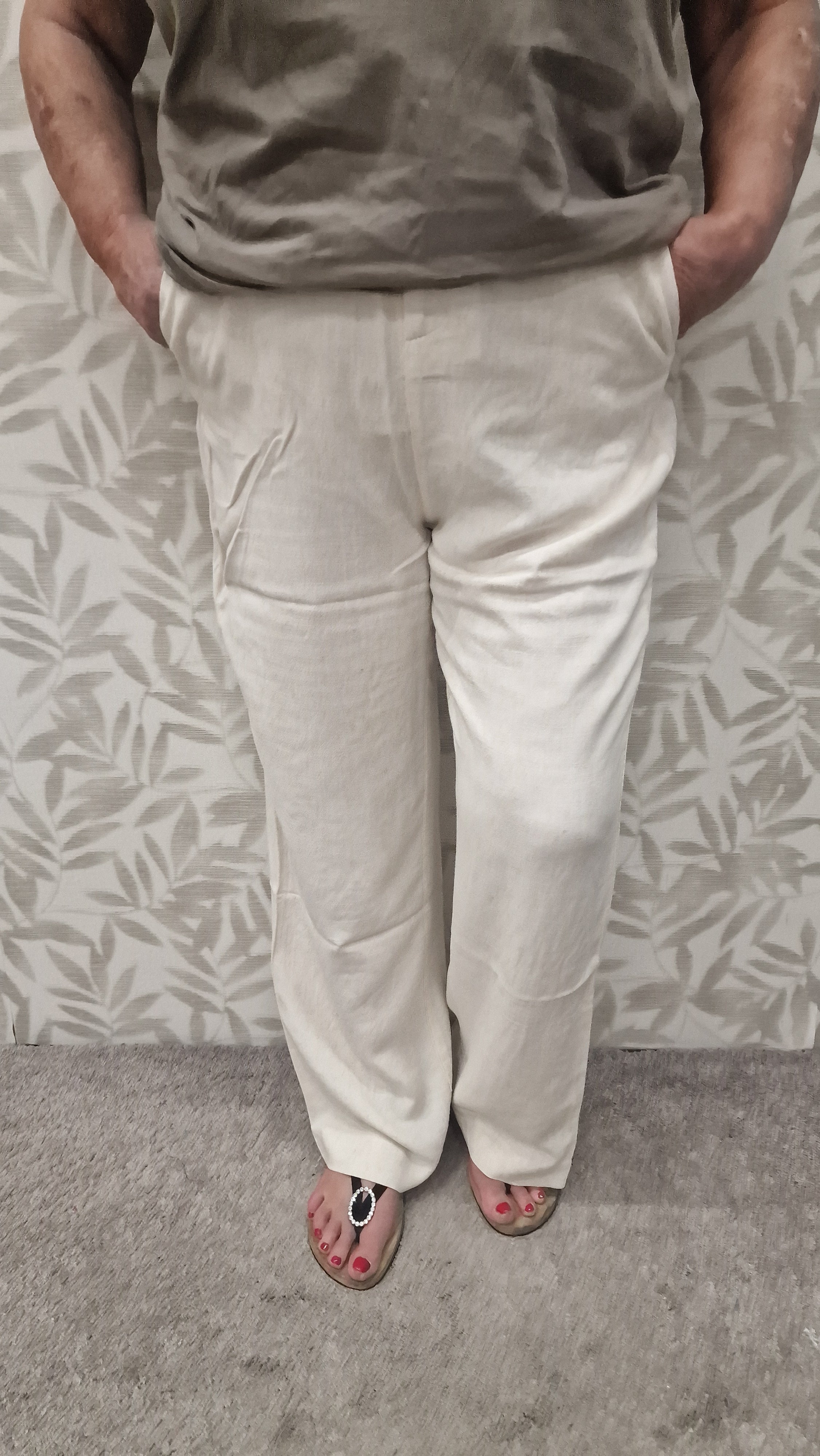 Linnen Broek Caragnes Moonbeam