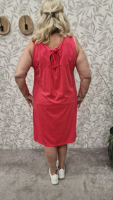 Knot Dress Carmartha Teaberry t/m 54
