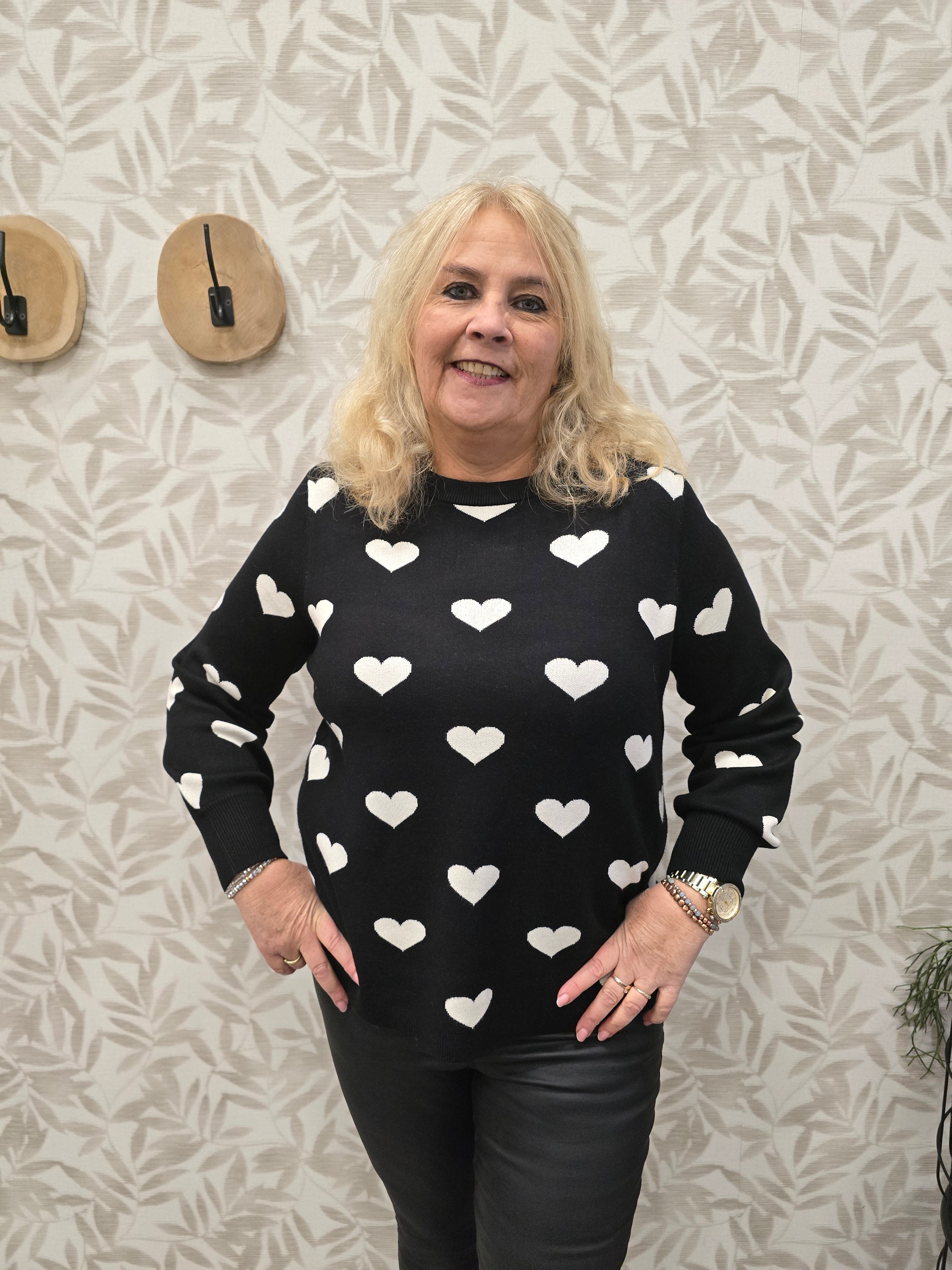 Trui Carmontana hart Zwart
