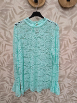 Kanten Shirt Mint t/m 50