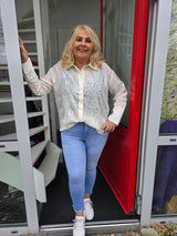 Blouse VMC Sus Paillet Birch