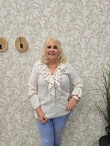 Roezel Blouse York Ecru t/m 46