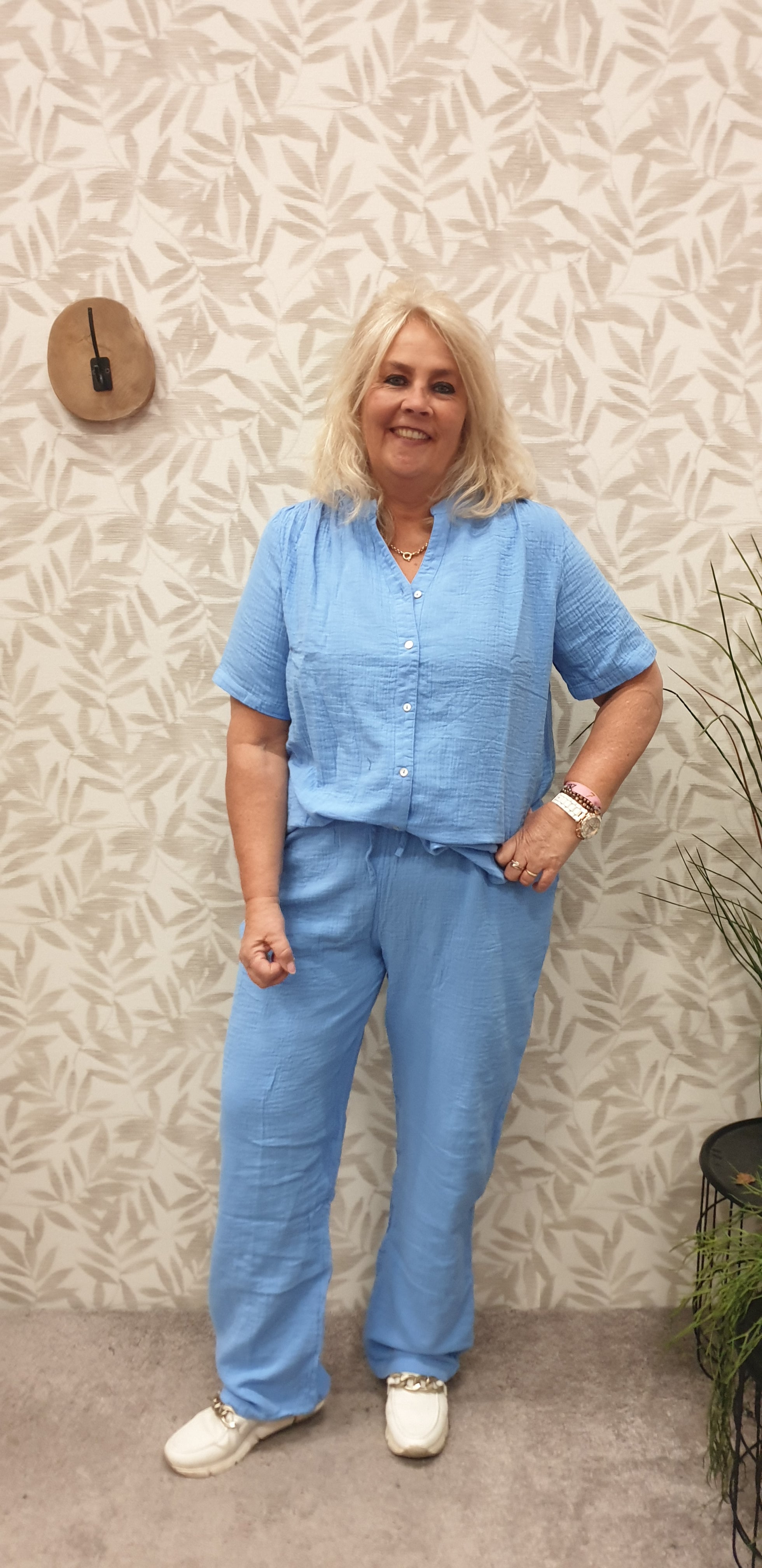 Lange Broek Carthyra Provence Blue
