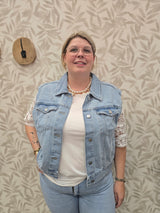 Gilet Carrobyn Light Blue Denim