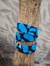Lint 1648 Print Blue Giraf