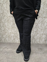 Kanten Flared Broek VMC Scarly Black
