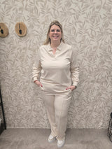 Broek Wide Cargretchen Birch