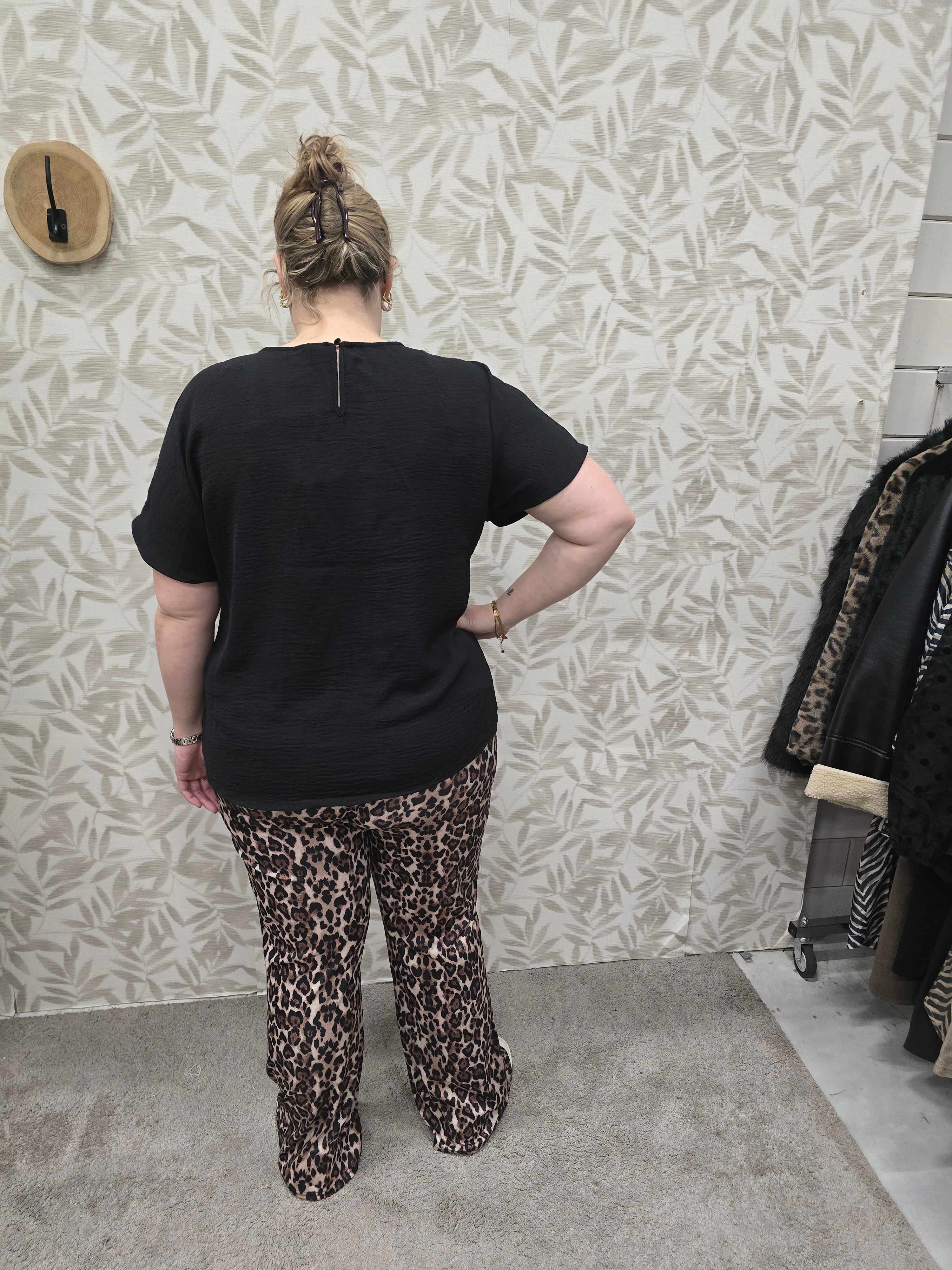 Rib Flair legging Caranna print leo
