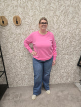 Sweat trui Carmaya Wild Orchid