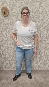 Shirt Carbea Cloud Dancer/ High Heel