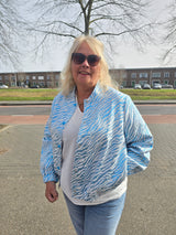 Bomber jack VMC Zitta Dresden Blue
