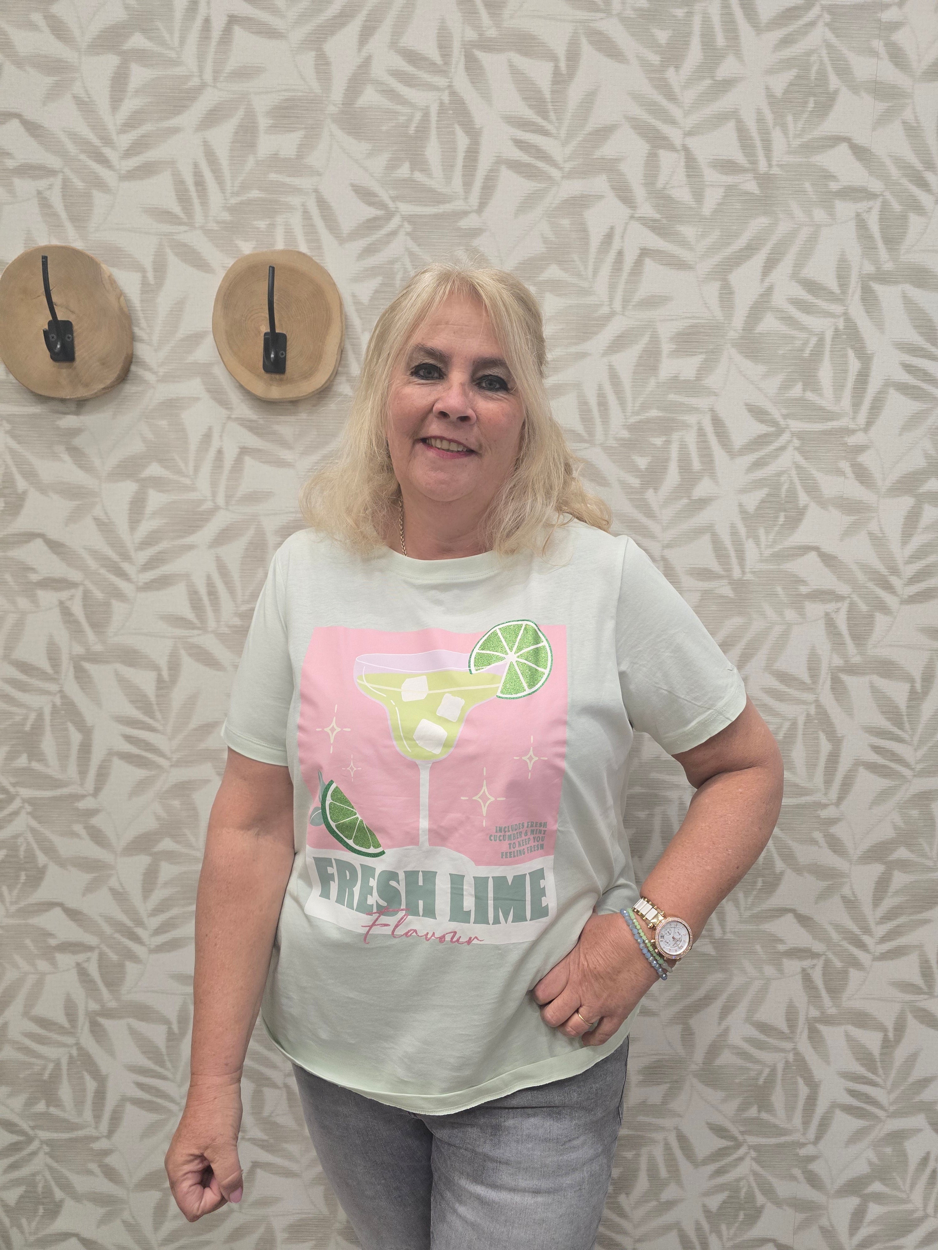 Shirt  Caraddison Green Lily/Fresh Me