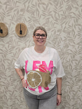 Shirt  Carkourtney Cloud Dancer/Lemon