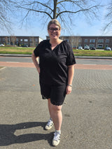 Short Carcleanor Black