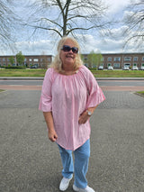Tuniek Jamilla effen Licht Roze t/m 52