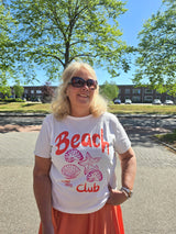 Shirt Carmiko Beach Club Cloud Dancer