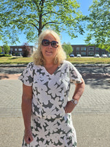 Shirt VMC Dicthe print Bloem Laurel Weart