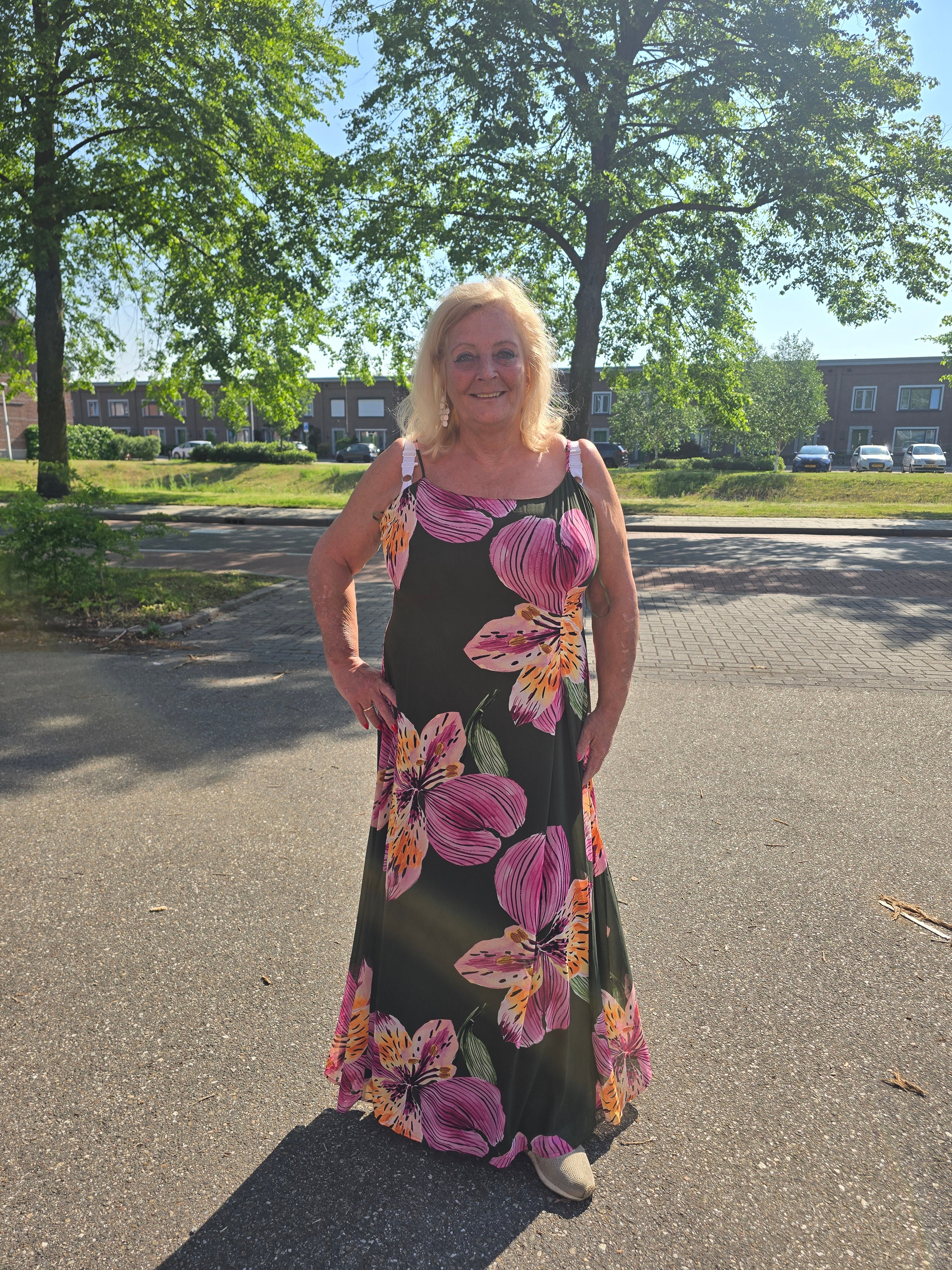 Singlet Maxi Dress VMC Ismene Print Rifle Green