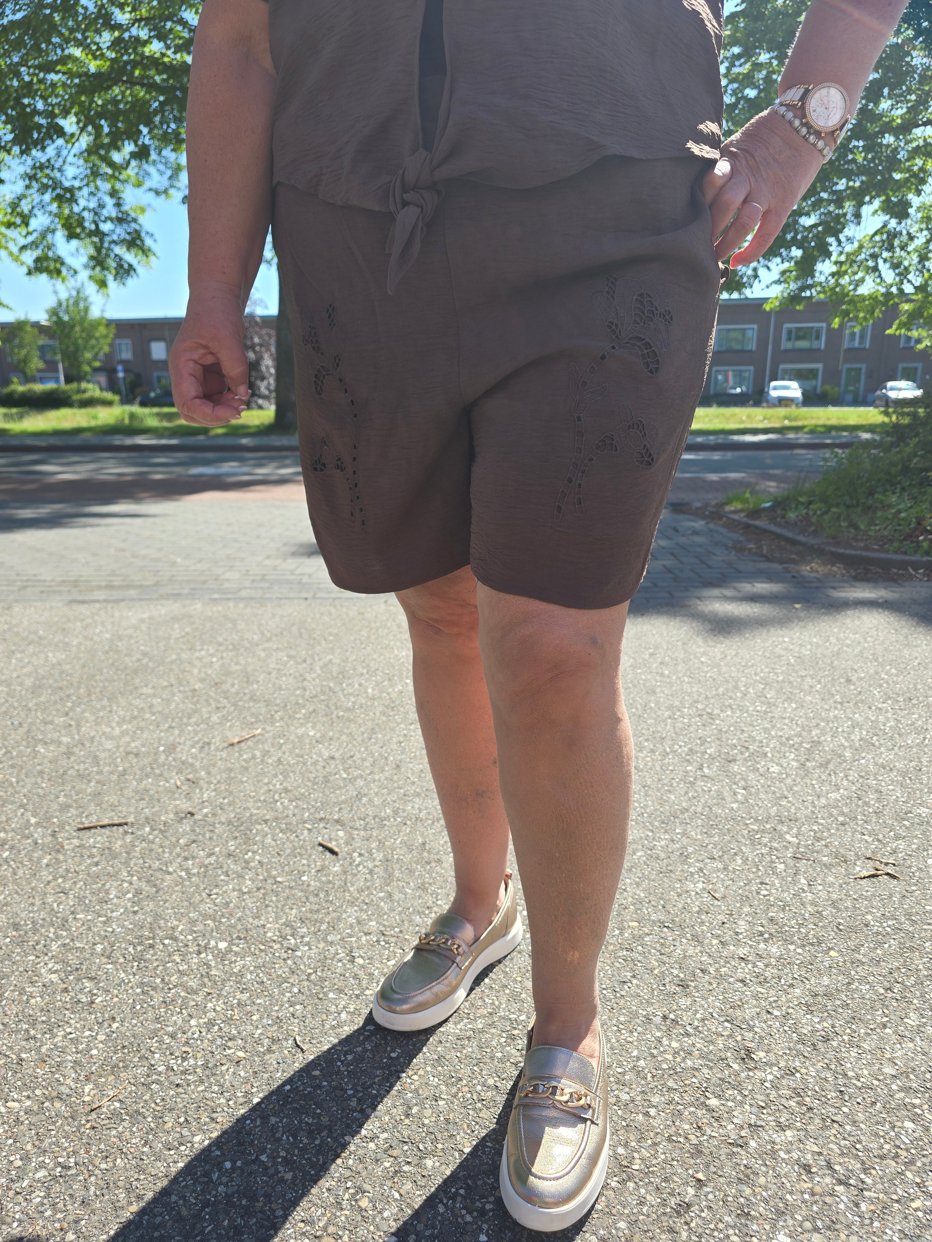 Korte Broek Carevalou Chocoalte Martini