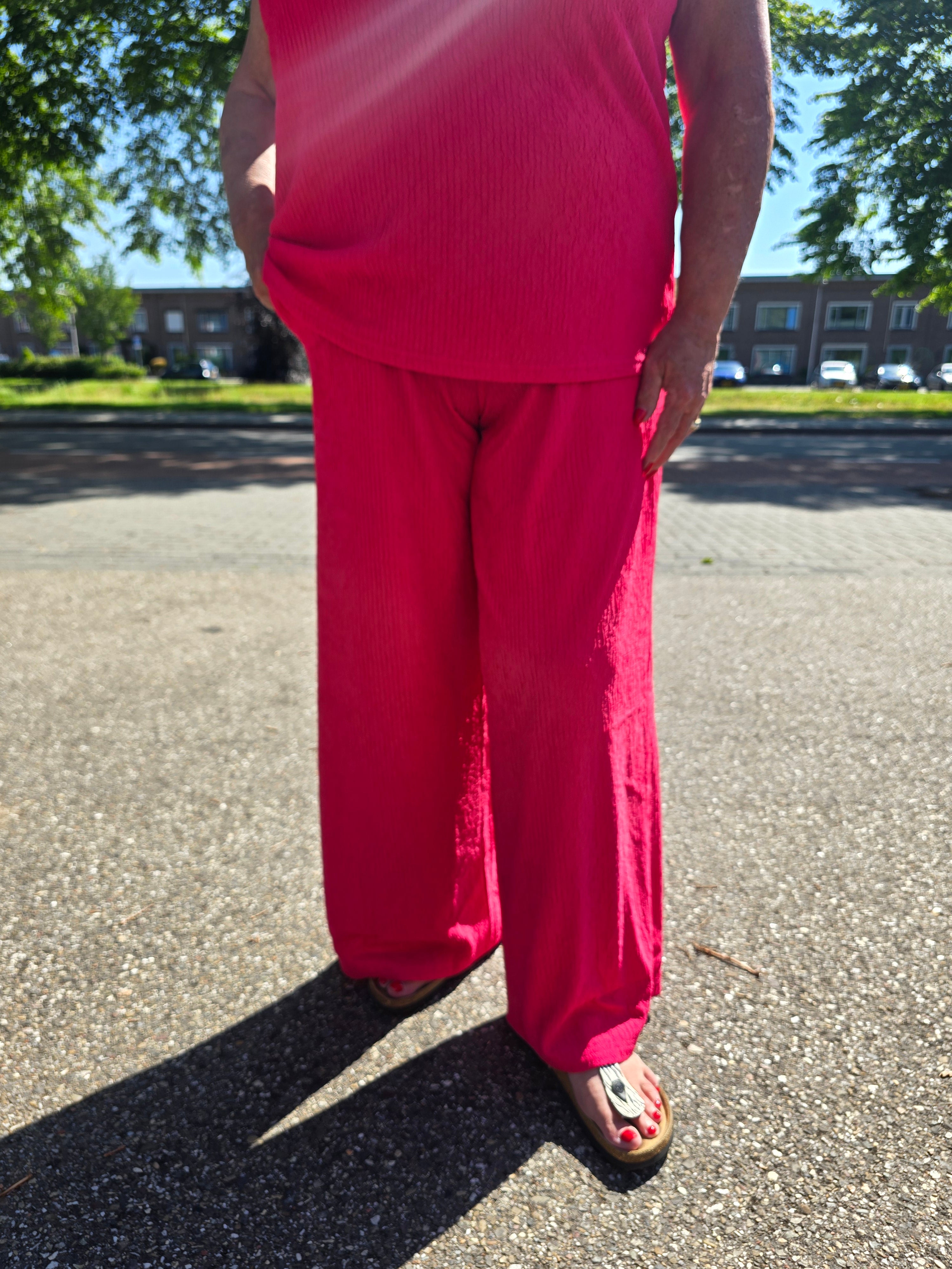 Broek Carreina Raspberry
