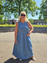 Jeans Jurk VMC Nerina Medium Blue Denim