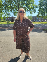Culotte Broek Carcarrie Dot Coffe Bean