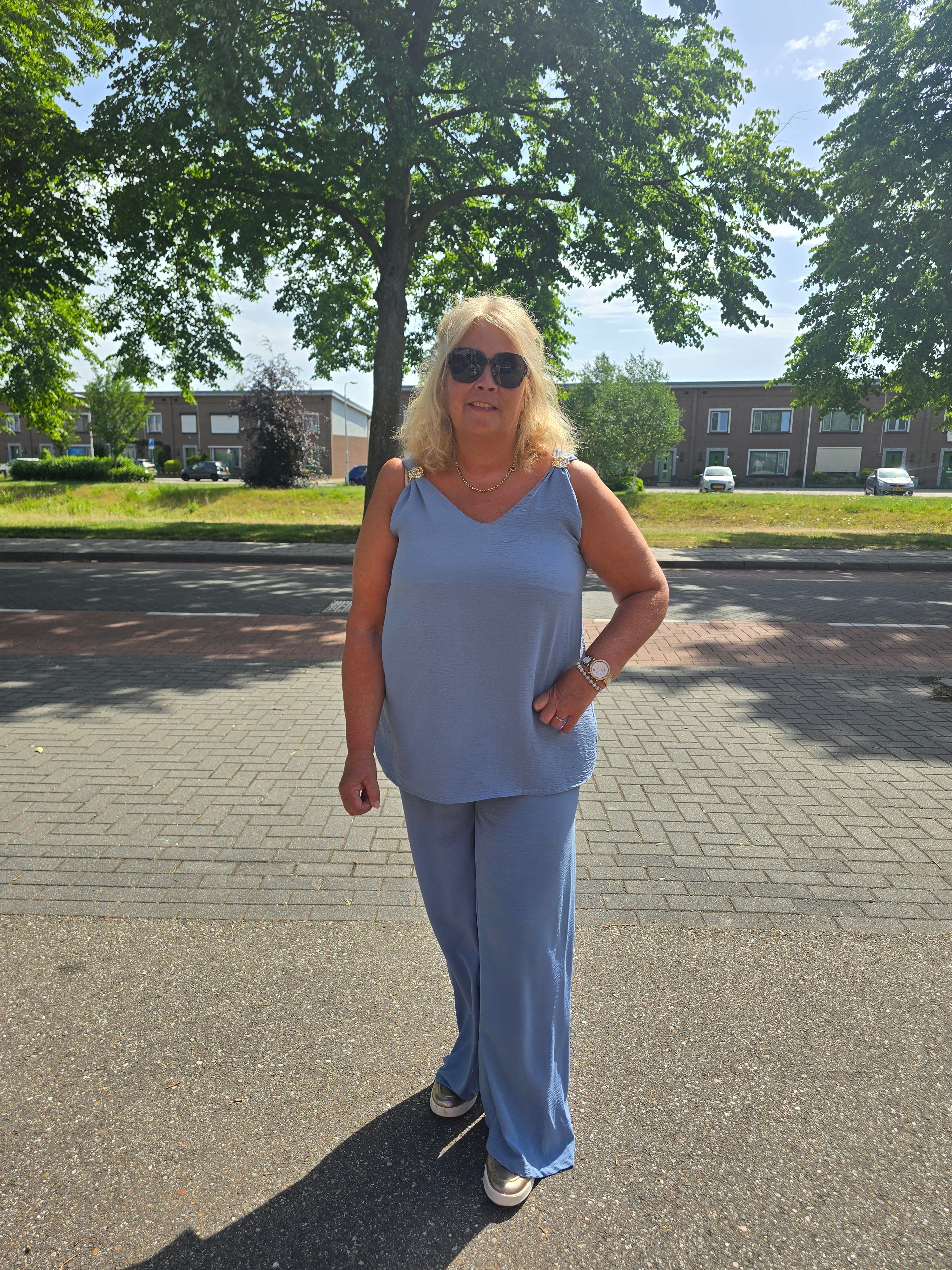 2 Delige Set Lola Jeans Blauw t/m 46