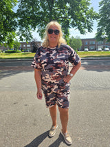 2 delige Original Comfy Set Army Zwart t/m 48