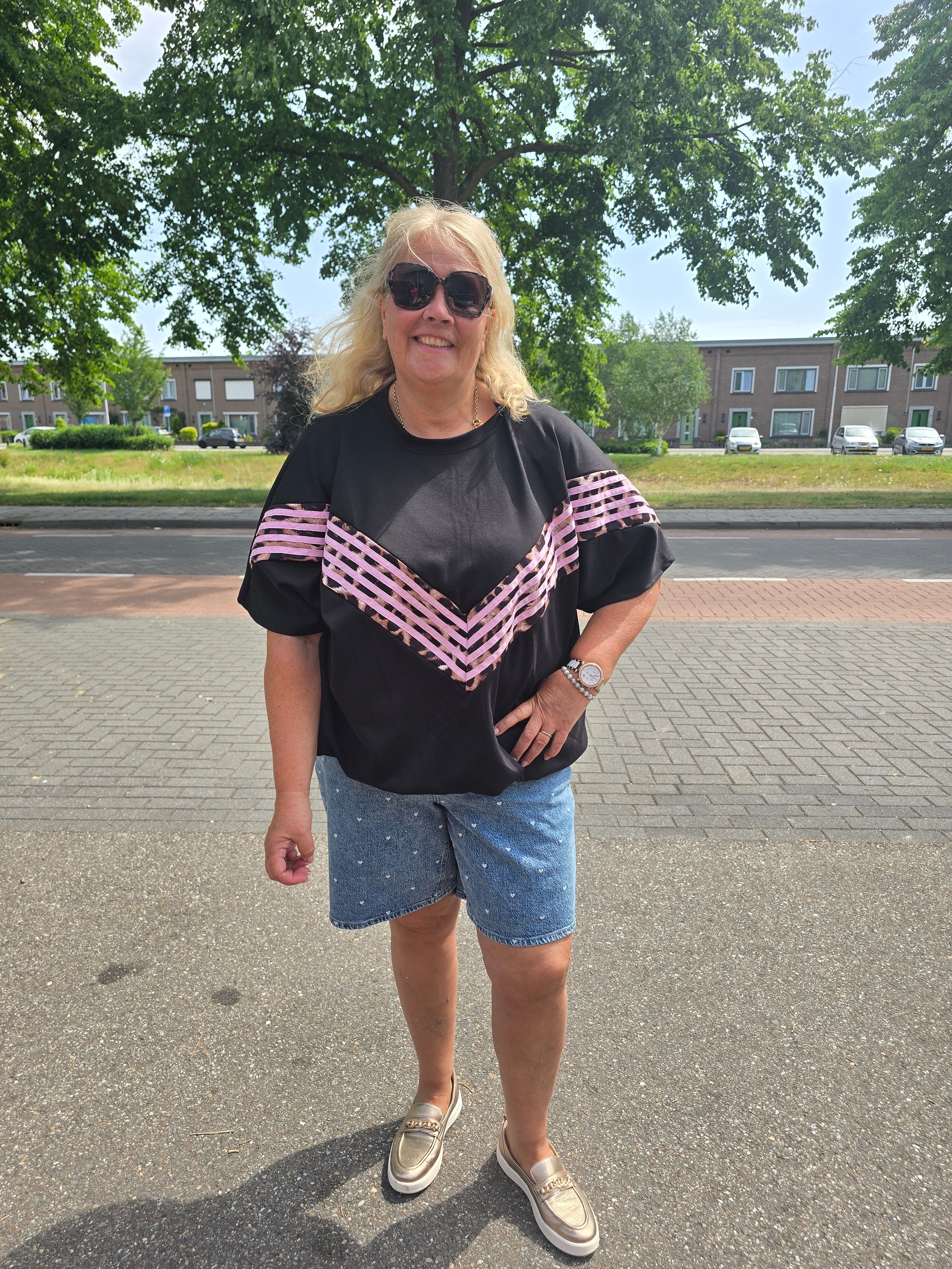 Sweat Shirt Vie Zwart t/m 50