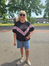 Sweat Shirt Vie Zwart t/m 50