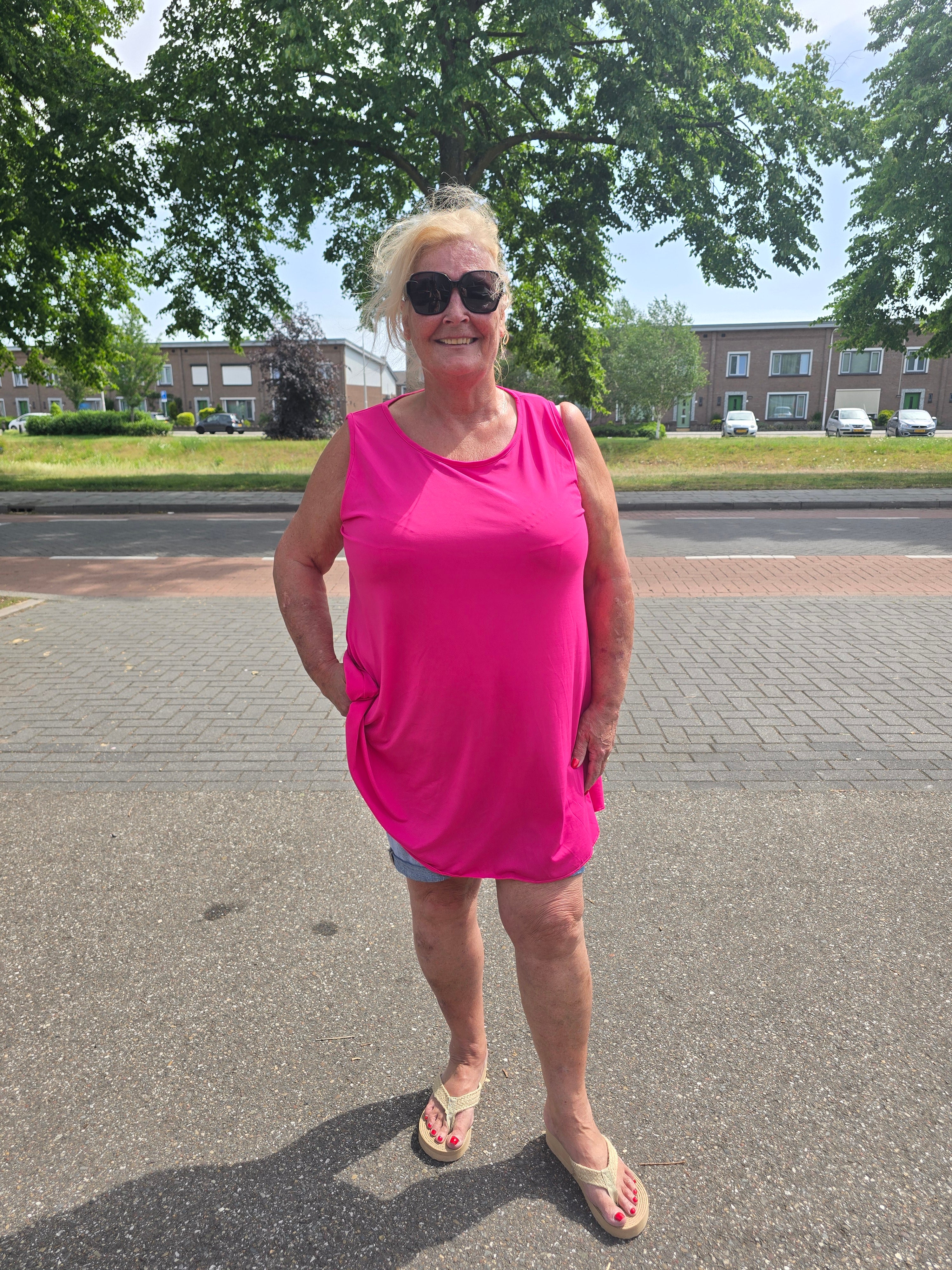 Basic Tuniek Fuchsia t/m 52