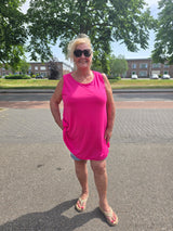 Basic Tuniek Fuchsia t/m 52