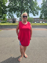 Basic Tuniek Rood t/m 52