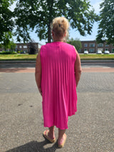 Plisse Tuniek Lilian Roze t/m 50