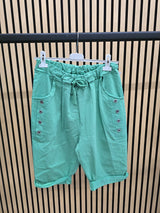Korte Broek Button Gucci Groen t/m 50