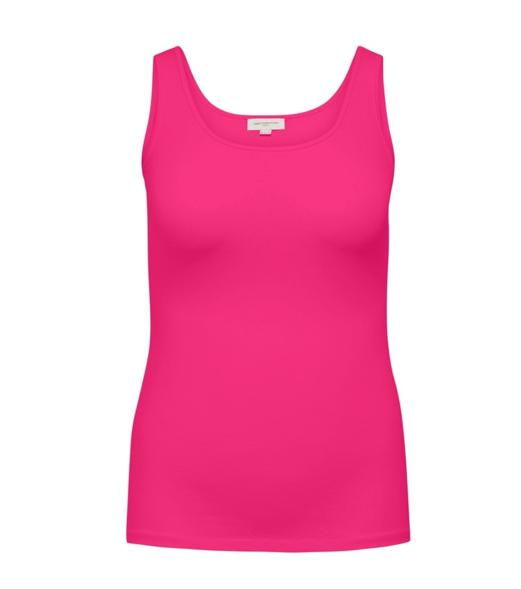 Cartime Korte Tank Top Fuchsia Fedora