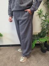 Barrel Sweat Broek Caralba Aspahlt / Silver eye