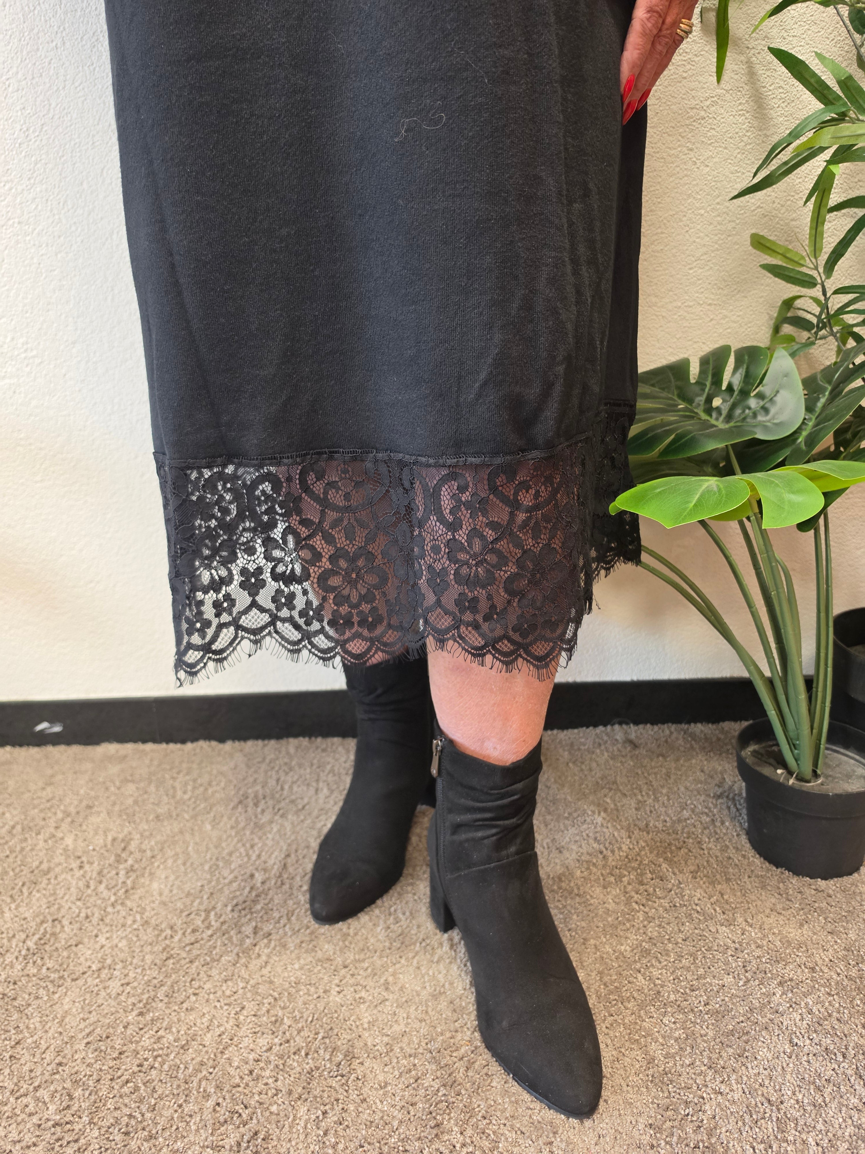 Lace Dress Caralba Black