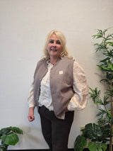 Sweat Gilet Carcoralie Walnut / Urban