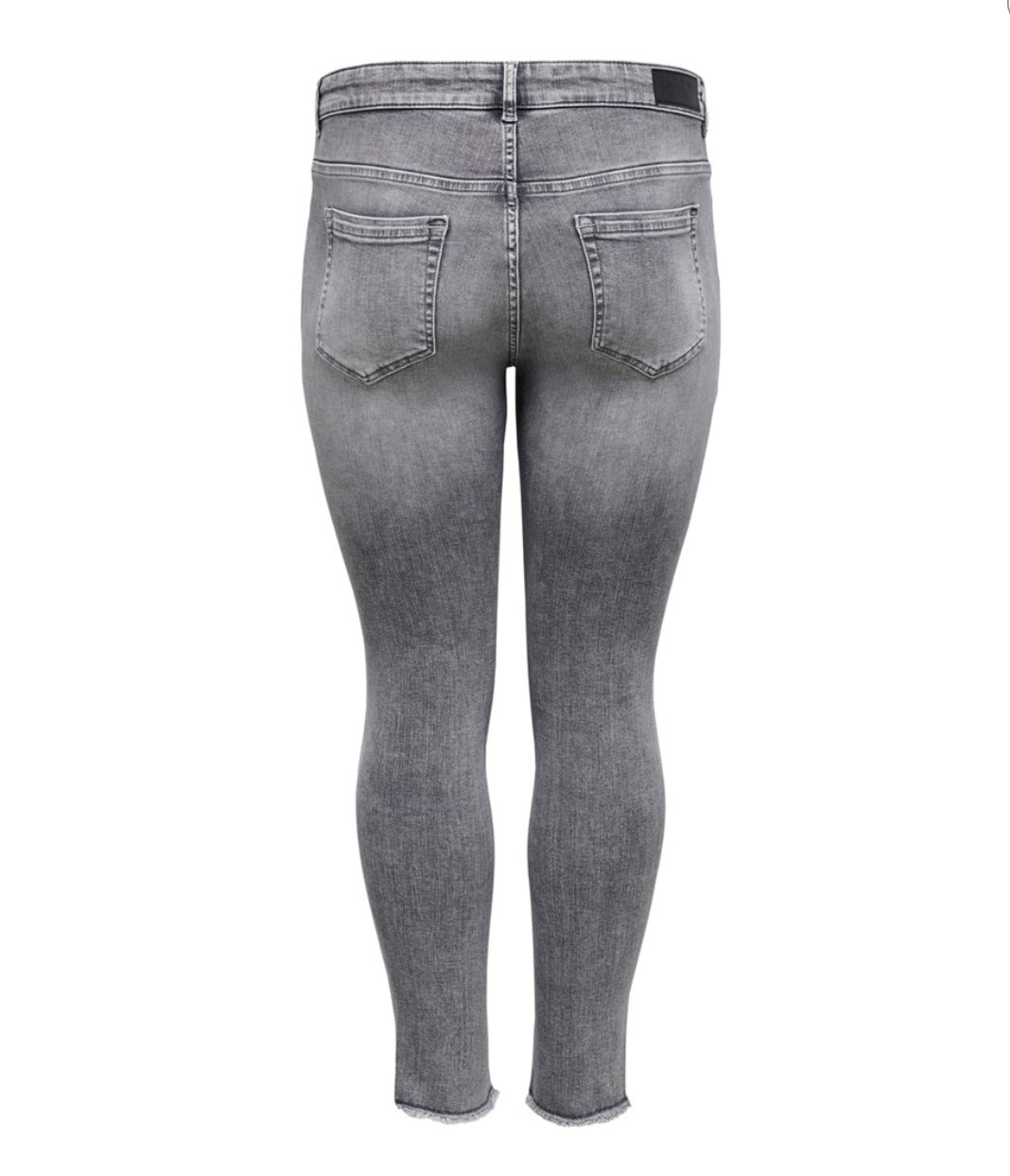 Jeans Carwilly (REA0918)  reg sk ank grey denim lengtemaat 30