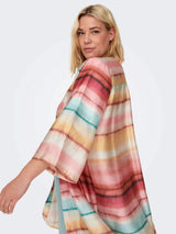Kimono Cartanny 3/4  sandshell tie dye t/m 54